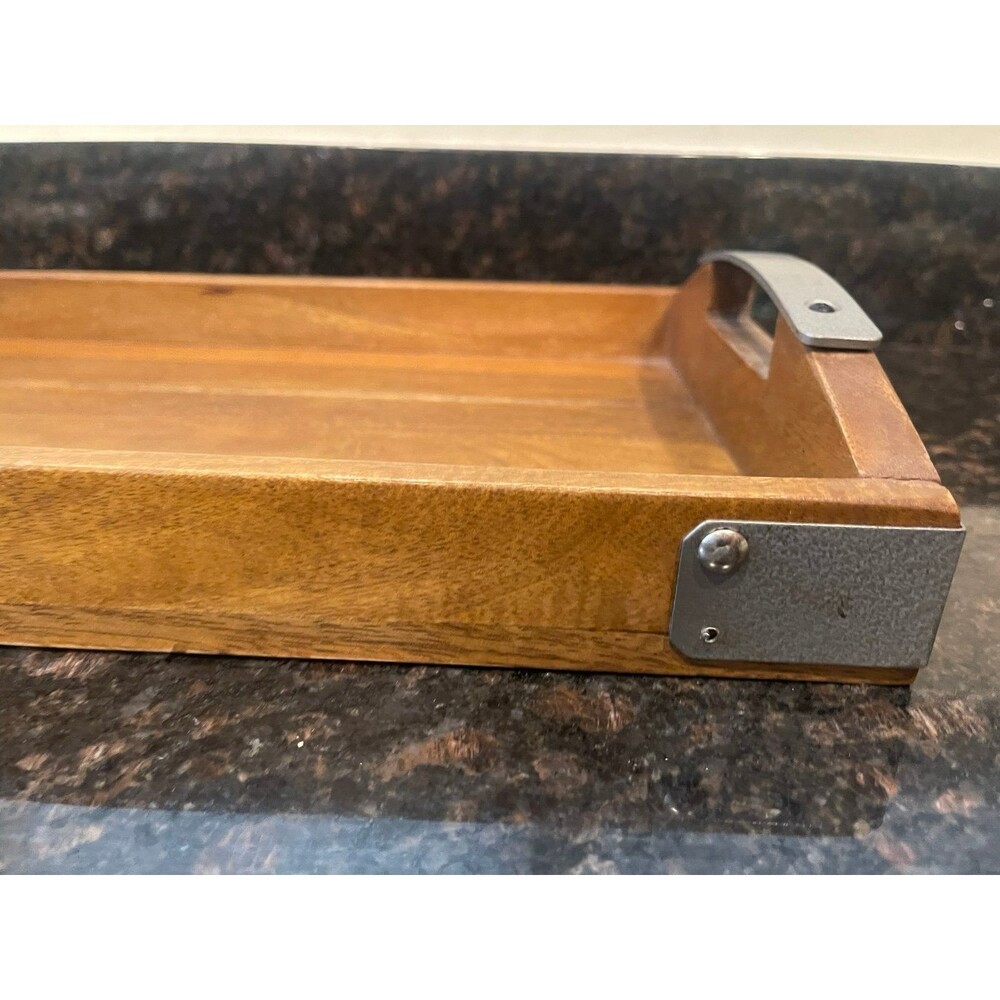 Wooden serving Tray - Picture 2 of 6